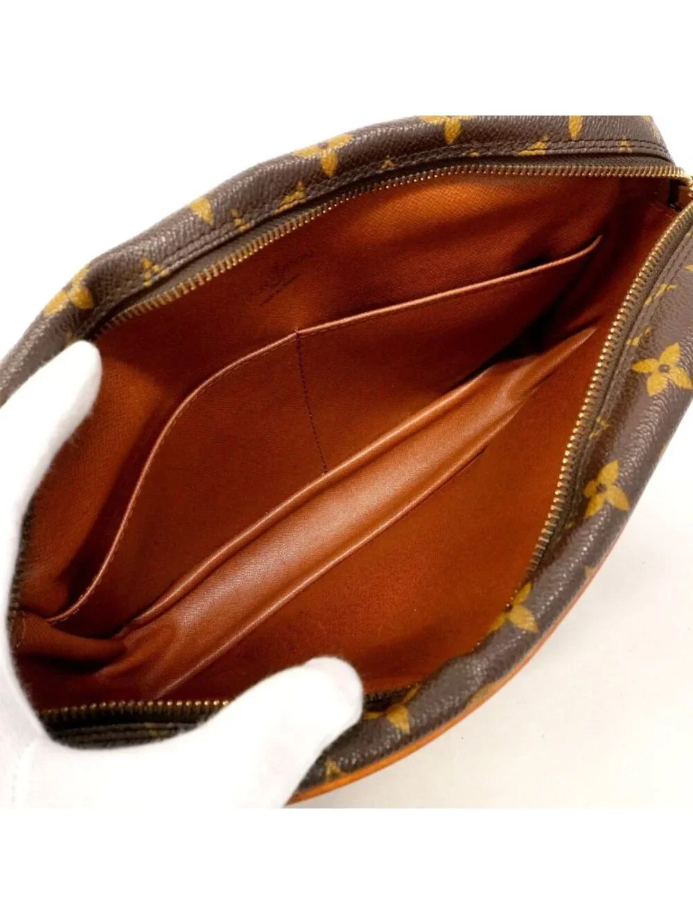 Louis Vuitton Clutch Monogram Compiegne 28 Brown